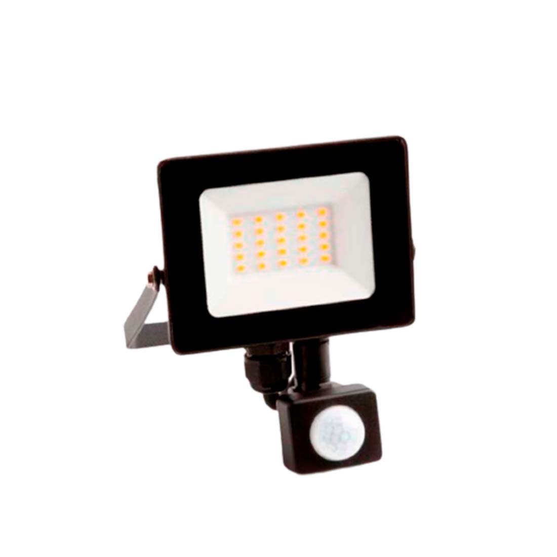 LED Projektør Med Sensor - 20W - 4000K - 1800lm